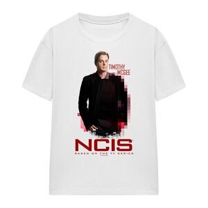 NCIS Unisex Adult Probie T-Shirt / White